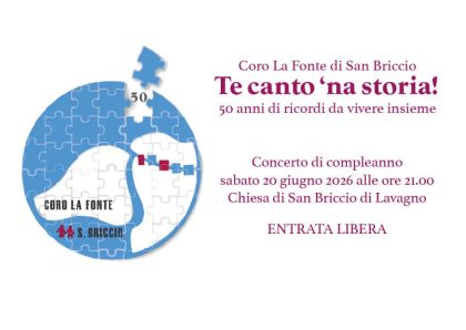 50&deg; compleanno del coro La Fonte